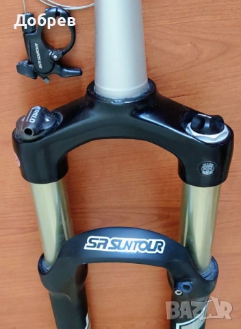 Въздушна вилка алуминий с дист. команда: SR RAIDON-XC RLR DS 27.5", Air 100-120мм, Remote, НОВА, снимка 9 - Части за велосипеди - 45049939
