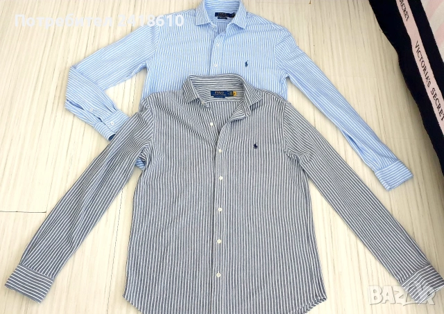 POLO Ralph Lauren Knit Oxford Pique Cotton Mens Size M НОВО ОРИГИНАЛ! 2броя Мъжки Ризи!, снимка 7 - Ризи - 54538186
