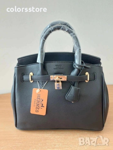Черна чанта Hermes -SH83e