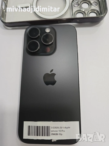 ***КАТО НОВ*** iPhone 15 Pro 256GB - 100% BH, снимка 2 - Apple iPhone - 55249020