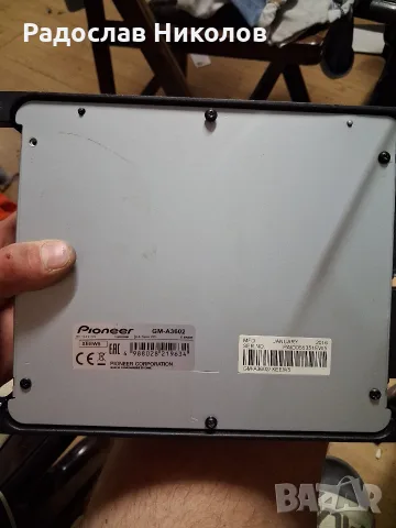 Усилвател Pioneer 400wat, снимка 3 - Ресийвъри, усилватели, смесителни пултове - 55409439