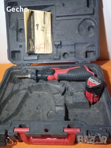 Milwaukee 12 волта поялник