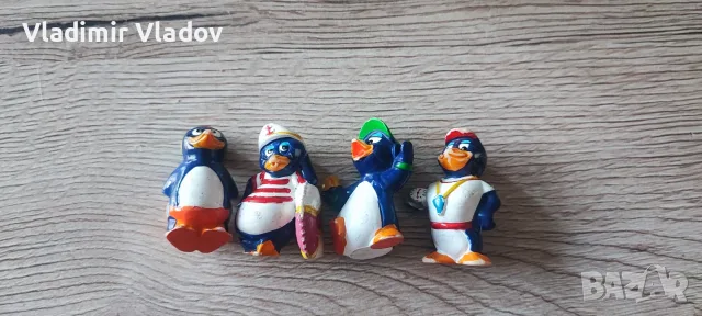 Ретро киндер играчки пингвини