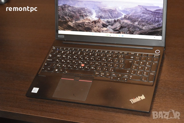 Lenovo ThinkPad E15 15.6 инчов лаптоп с DDR4 / NVME / Батерия и зарядно, снимка 9 - Лаптопи за работа - 55121066