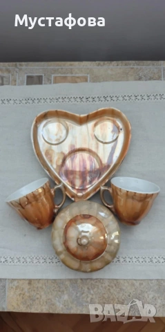 Комплект за кафе , снимка 2 - Сервизи - 55080637