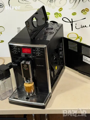 Кафемашина кафе автомат Saeco PicoBarista с гаранция, снимка 5 - Кафемашини - 55469684