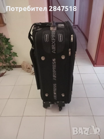 Продавам елегантен куфар с колелца Airxpress, снимка 2 - Куфари - 55264979