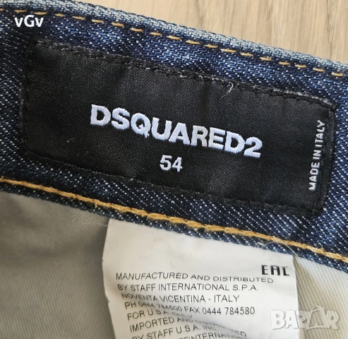 Мъжки къси дънки Dsquared2 - 36, снимка 5 - Къси панталони - 55014398