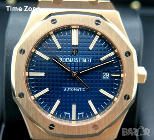 Audemars Piguet Royal Oak 41mm Steel Black Dial Automatic Различни Варианти, снимка 14 - Мъжки - 54045294
