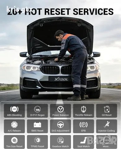 XTOOL AnyScan A30М – Професионална OBD 2 безжична автомобилна диагностика Двупосочен тест, снимка 15 - Аксесоари и консумативи - 55316910