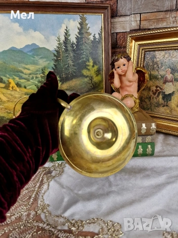 Месингов свещник , снимка 6 - Други - 54211499