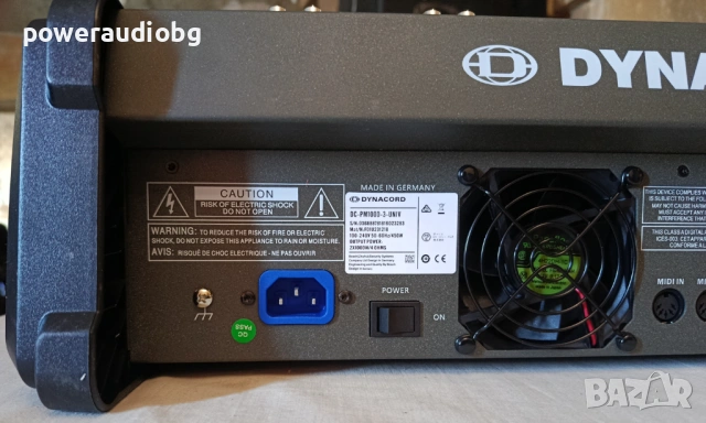 Продавам смесителен пулт Dynacord Powermate 1000-3   2x1000 Вата, снимка 9 - Ресийвъри, усилватели, смесителни пултове - 54494698