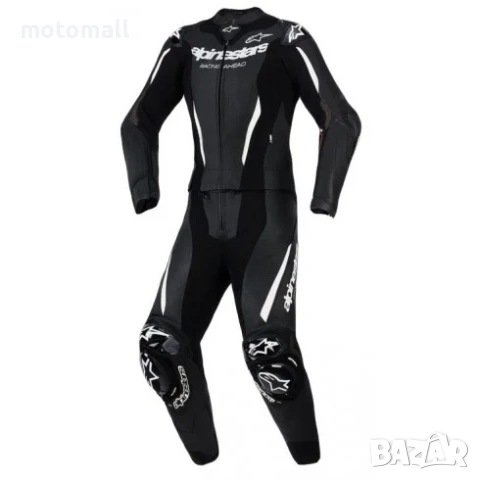 Дамски кожен екип ALPINESTARS GP-R7 2-PC BLK, снимка 2 - Аксесоари и консумативи - 54485018