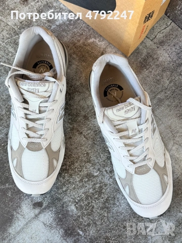 Маратонки New Balance 991 (Made in UK) номер 45.5, снимка 10 - Маратонки - 54306017