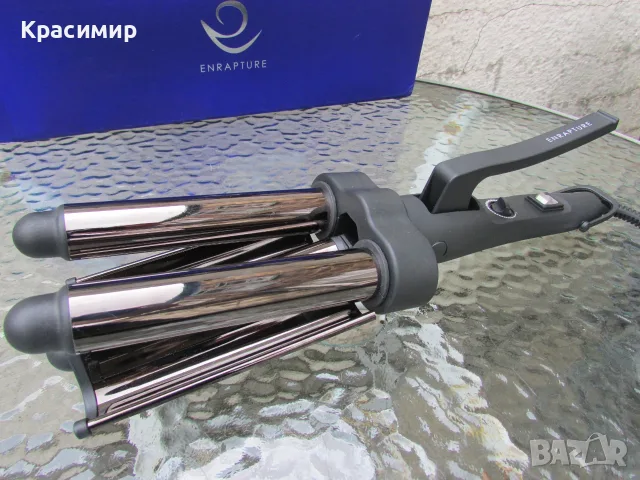 Професионална ретро преса за коса Enrapture Amplify , снимка 3 - Преси за коса - 55383250
