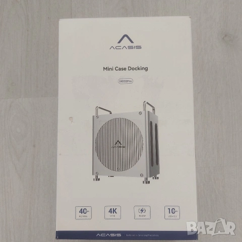 ACASIS Mac Mini M4 Workstation (M002Pro) | 40Gbps Докинг Станция | Dual NVMe RAID | 4K 144Hz