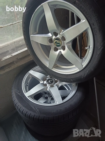 гуми с джанти 205/55R16 5x100, снимка 4 - Гуми и джанти - 55104023