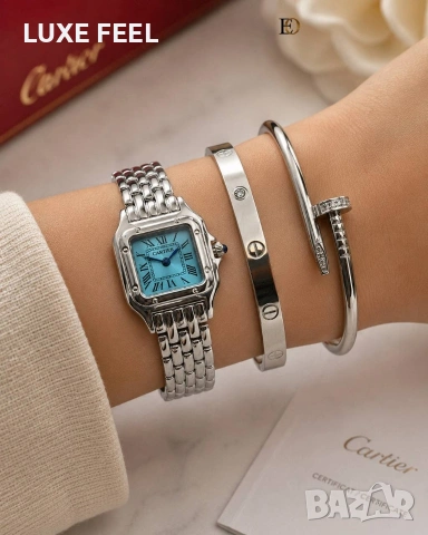 ⚜️ Hermes ⚜️ Carrie ⚜️Часовник + Гривни , снимка 18 - Дамски - 54915411