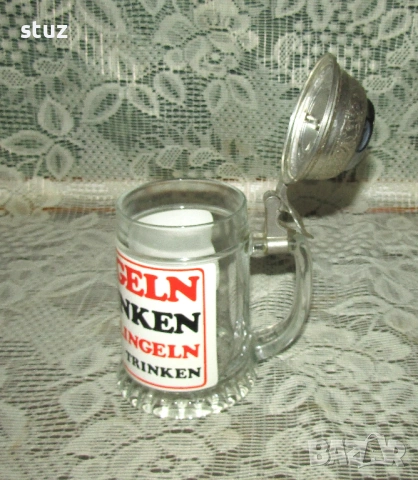 Халба за бира със звънец, снимка 8 - Чаши - 53965703