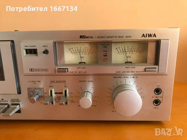 AIWA AD-M250E kaseten dek, снимка 6 - Декове - 55440323