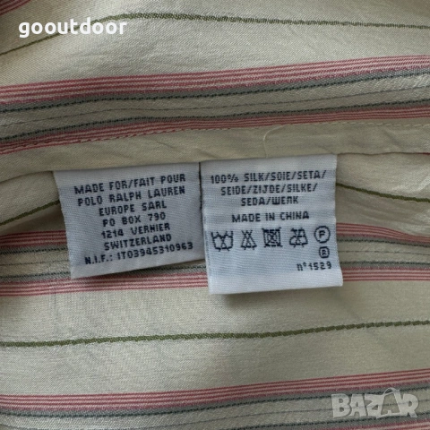 Ralph Lauren Silk Ruffle Front Blouse (8), снимка 4 - Ризи - 53955623