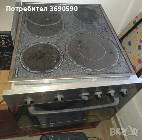 Готварска печка IGNIS и керамични котлони Privileg, за вграждане, снимка 2 - Печки, фурни - 54221671