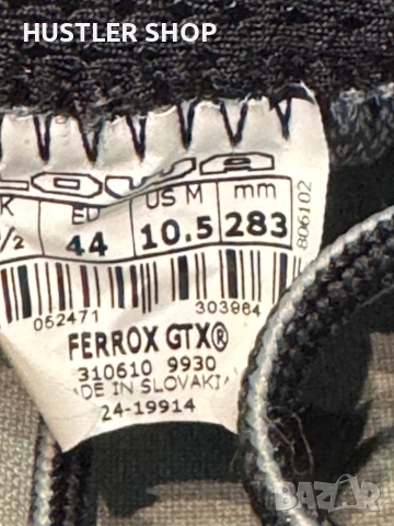Мъжки туристически обувки LOWA FARROX GORE-TEX. Размер 44, снимка 7 - Спортни обувки - 54662754