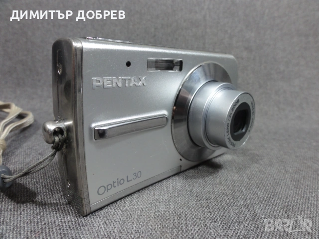 ЦИФРОВ ФОТОАПАРАТ PENTAX OPTIO L30 7.1MP CCD DIGITAL CAMERA VINTAGE RETRO Y2K DIGICAM, снимка 5 - Фотоапарати - 55092602