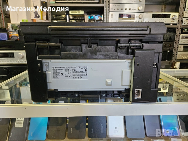 Принтер HP LaserJet M1132 MFP (3-в-1) – Пълен комплект кабели + Работещ тонер, снимка 13 - Принтери, копири, скенери - 54879106