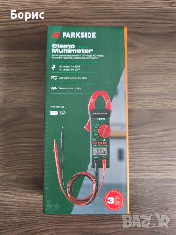 PARKSIDE - Нови Мултиметър Клещи PZM 2 B4