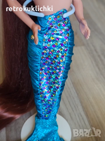 Ретро кукла Барби Barbie Jewel Hair Mermaid Midge 1995, снимка 13 - Кукли - 55049860