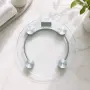 Кръгъл електронен стъклен кантар за телесно тегло (Personal Scale), снимка 3