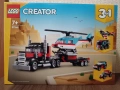 LEGO Creator 31146 - Камион с платформа и хеликоптер, снимка 1