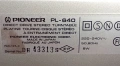 PIONEER PL-640 - Грамофон  Direct Drive Quartz, снимка 14