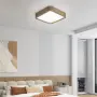 LED панел/плафон за таван с дървена рамка и CCT (смяна на температурата на светлината) 30 см, 24W, снимка 6