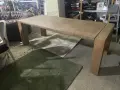 масивна трапезна маса с столове, снимка 3