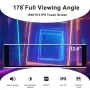 GeeekPi 12.6-инчов IPS LCD сензорен монитор FHD 1920x515 дисплей, подходящ за Hyte Y60, снимка 7