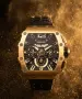 Lorenzo Ricci Golden Eclipse Мъжки Спортно-Елегантен Часовник С Кварцов Механизъм Код Chronolux33, снимка 8