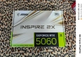 Геймърска видео карта MSI GeForce RTX 5060 8G INSPIRE 2X OC, снимка 1