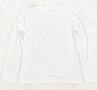 Calvin Klein Jeans блуза с дълъг ръкав – Бяла/Черна, снимка 5