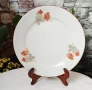 БГ порцеланови чинии Оранжева роза , снимка 1