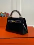 Hermes Kelly Crocodile Leather Handbag 22 cm, снимка 2