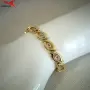 Гривна с 14К златно покритие 234908, снимка 4
