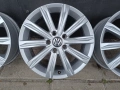 ОРИГИНАЛНИ джанти 17' цола 5x112 ФОЛКСВАГЕН / VW Touran GOLF 57,1 ET52, снимка 9