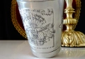 Калаена чаша 450 мл.,рицар,замък,знамена. , снимка 3