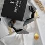 Yves Saint Laurent Дамски Обувки С Кристали На Метален Ток - Различни Цветове Код SK1315, снимка 2