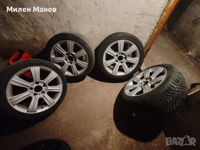Джанти със зимни гуми 17 цола, снимка 2 - Гуми и джанти - 54170472