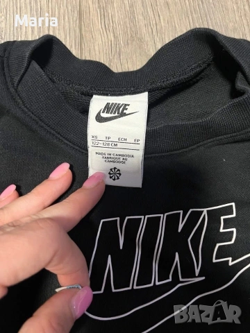 Оригинална детска блуза Nike с джоб, снимка 2 - Детски Блузи и туники - 54992556