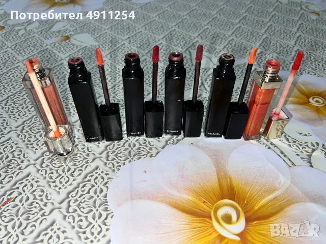 Червила и Гланцове *CHANEL* DIOR*ESTEE LAUDER, снимка 4 - Декоративна козметика - 55580681