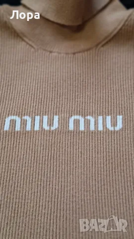 Дамско поло Miu Miu , снимка 3 - Блузи с дълъг ръкав и пуловери - 55405839